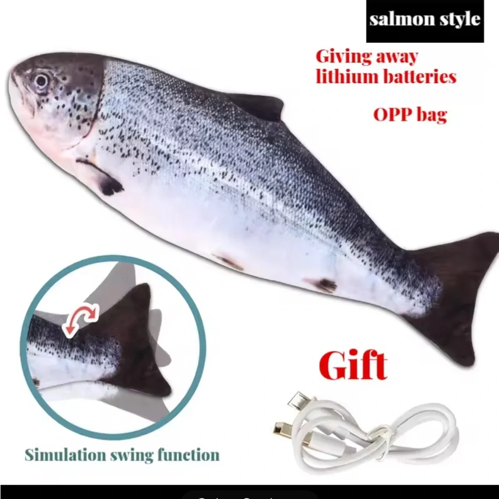 Interactive Fish Cat Toy